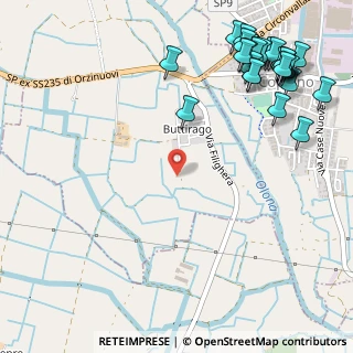 Mappa Via Case Nuove, 27010 Vistarino PV, Italia (0.75714)