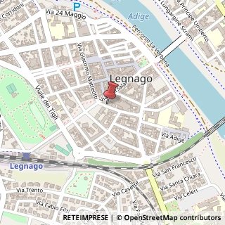 Mappa Via Giacomo Matteotti, 18, 37045 Legnago, Verona (Veneto)
