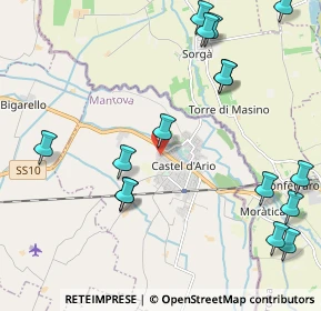 Mappa Via Carso, 46033 Castel D'ario MN, Italia (2.62)