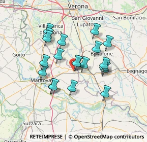 Mappa Via Carso, 46033 Castel D'ario MN, Italia (11.835)