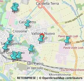 Mappa Via Salvador Allende, 27100 Pavia PV, Italia (1.484)