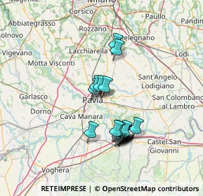 Mappa Via Salvador Allende, 27100 Pavia PV, Italia (12.16895)