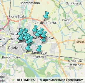 Mappa Via Salvador Allende, 27100 Pavia PV, Italia (1.478)