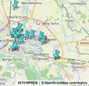 Mappa Via Salvador Allende, 27100 Pavia PV, Italia (2.16625)