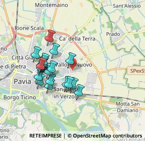 Mappa Via Salvador Allende, 27100 Pavia PV, Italia (1.5965)