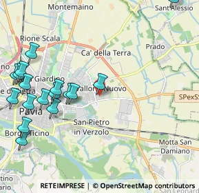 Mappa Via Salvador Allende, 27100 Pavia PV, Italia (2.64882)