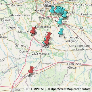 Mappa Tel. +393478372364, 27100 Pavia PV, Italia (16.40143)