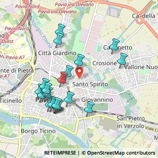 Mappa Tel. +393478372364, 27100 Pavia PV, Italia (1.027)