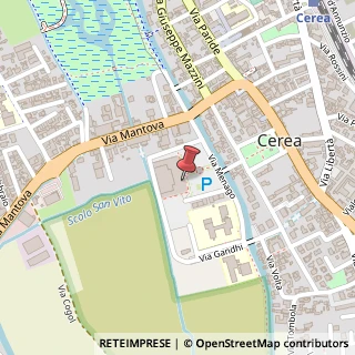 Mappa Piazza Donatori di Sangue, 15, 37053 Cerea, Verona (Veneto)