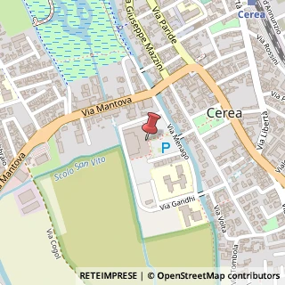 Mappa Piazza Donatori di Sangue, 19, 37053 Cerea, Verona (Veneto)