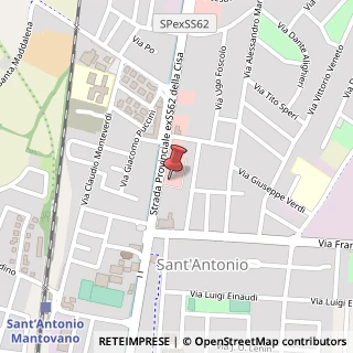 Mappa Piazza Virgilio, 13, 46047 Mantova, Mantova (Lombardia)