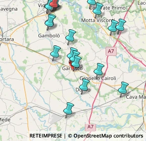 Mappa Via Leonardo Da Vinci, 27026 Garlasco PV, Italia (9.056)