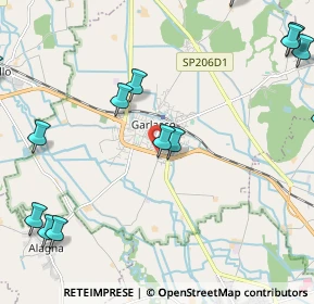Mappa Via Leonardo Da Vinci, 27026 Garlasco PV, Italia (2.99643)