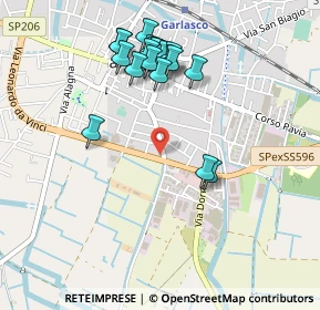 Mappa Via Leonardo Da Vinci, 27026 Garlasco PV, Italia (0.4835)