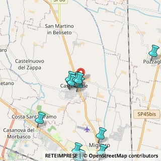 Mappa Via Enrico Fermi, 26022 Castelverde CR, Italia (3.222)