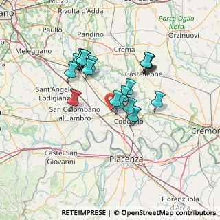 Mappa Via Emilia Nord, 26841 Casalpusterlengo LO, Italia (11.662)