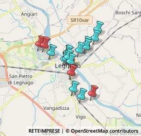 Mappa Via Fermi Enrico, 37045 Legnago VR, Italia (1.14278)