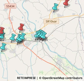 Mappa Via Fermi Enrico, 37045 Legnago VR, Italia (4.552)