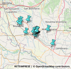 Mappa Via Fermi Enrico, 37045 Legnago VR, Italia (6.64529)