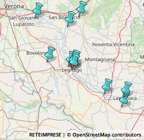 Mappa Via Fermi Enrico, 37045 Legnago VR, Italia (14.03636)