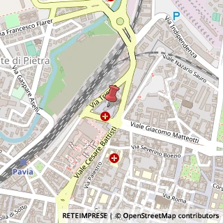 Mappa Piazza Ercole Marelli, 30, 27100 Pavia, Pavia (Lombardia)