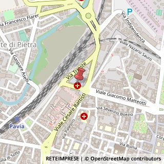 Mappa Piazza Dante, 1H, 27100 Pavia, Pavia (Lombardia)
