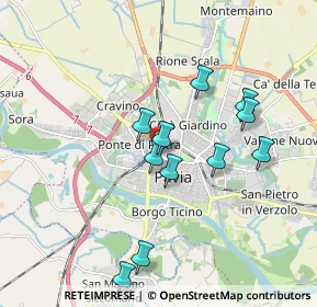 Mappa Marelli, 27100 Pavia PV, Italia (1.69091)