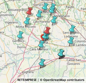 Mappa Piazza Dante Alighieri, 27100 Pavia PV, Italia (15.426)