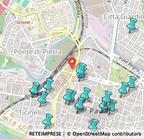 Mappa Piazza Dante Alighieri, 27100 Pavia PV, Italia (0.636)