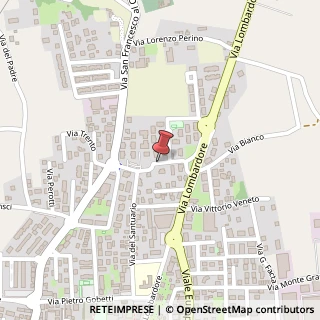 Mappa Via Lombardore, 62, 10040 Leini, Torino (Piemonte)