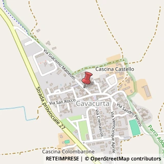 Mappa Via Matteotti, 5, 26844 Cavacurta, Lodi (Lombardia)