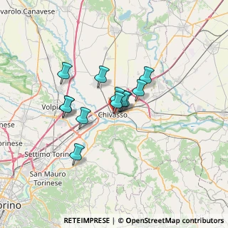 Mappa Via della Misericordia, 10034 Chivasso TO, Italia (4.73667)
