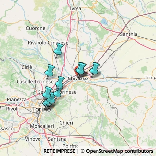 Mappa Via della Misericordia, 10034 Chivasso TO, Italia (11.60286)