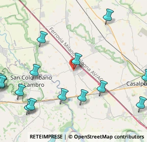 Mappa Via Giuseppe Garibaldi, 26814 Livraga LO, Italia (6.488)