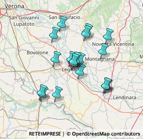 Mappa Via XX Settembre, 37045 Legnago VR, Italia (11.48737)