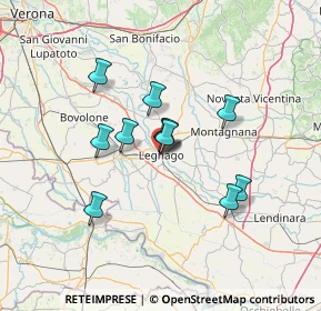 Mappa Via XX Settembre, 37045 Legnago VR, Italia (10.37182)