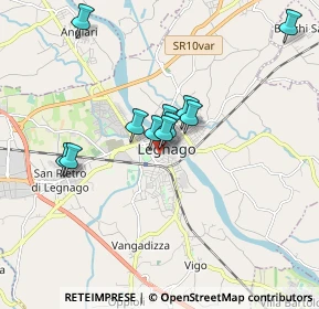 Mappa Via XX Settembre, 37045 Legnago VR, Italia (1.41364)