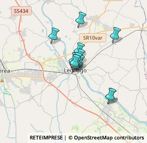 Mappa Via XX Settembre, 37045 Legnago VR, Italia (2.23833)