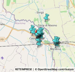 Mappa Piazza Castello, 46033 Castel D'ario MN, Italia (0.9085)