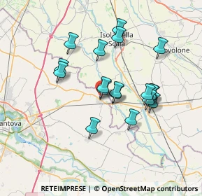 Mappa Piazza Castello, 46033 Castel D'ario MN, Italia (6.12111)