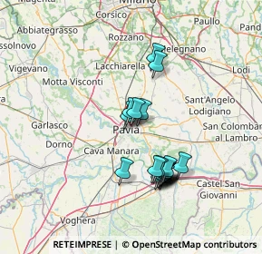 Mappa Via Villa Jemoli, 27100 Pavia PV, Italia (12.42842)