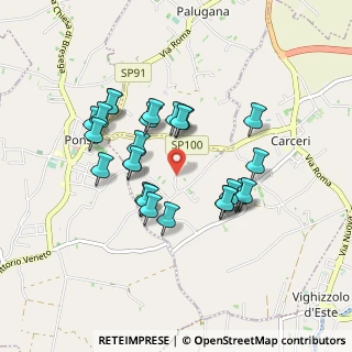 Mappa Via Borellara, 35040 Carceri PD, Italia (0.8)