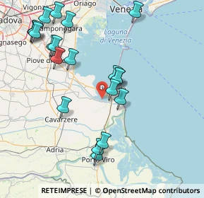 Mappa Strada Statale Romea, 30015 Chioggia VE, Italia (17.4295)