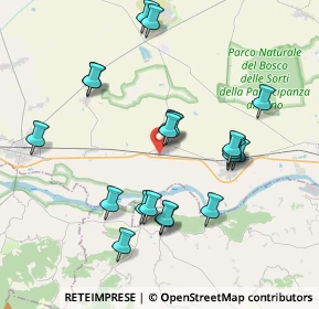 Mappa Viale 13040, 13040 Fontanetto po VC, Italia (3.8215)