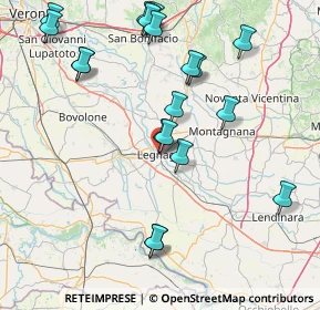 Mappa Via I Maggio, 37045 Legnago VR, Italia (17.85105)