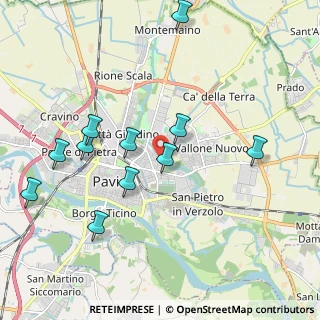 Mappa Via Assi S. Paolo, 27100 Pavia PV, Italia (2.09091)
