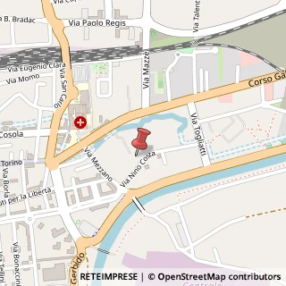 Mappa Via Nino Costa, 15, 10034 Chivasso, Torino (Piemonte)