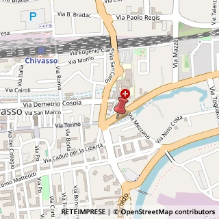 Mappa Corso Ferraris Galileo, 4/A, 10034 Chivasso, Torino (Piemonte)