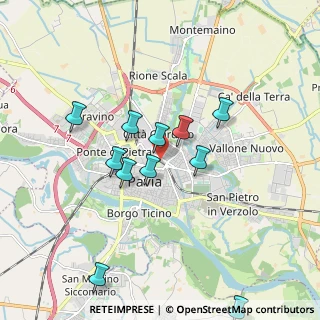 Mappa Pavia, 27100 Pavia PV, Italia (1.79091)