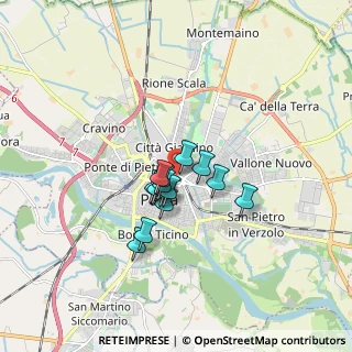Mappa Pavia, 27100 Pavia PV, Italia (1.06857)